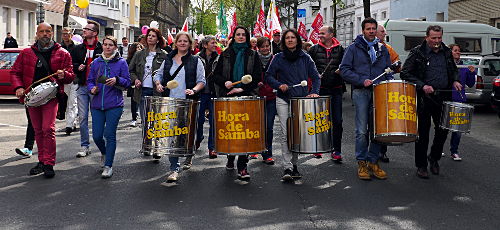 © www.mutbuergerdokus.de: DGB-Demo zum Tag der Arbeit in Düsseldorf