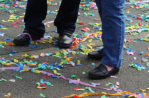 © www.mutbuergerdokus.de: DGB-Demo zum Tag der Arbeit in Düsseldorf