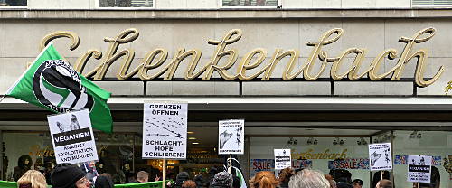 © www.mutbuergerdokus.de: Tierrechtsdemonstration Düsseldorf 2015