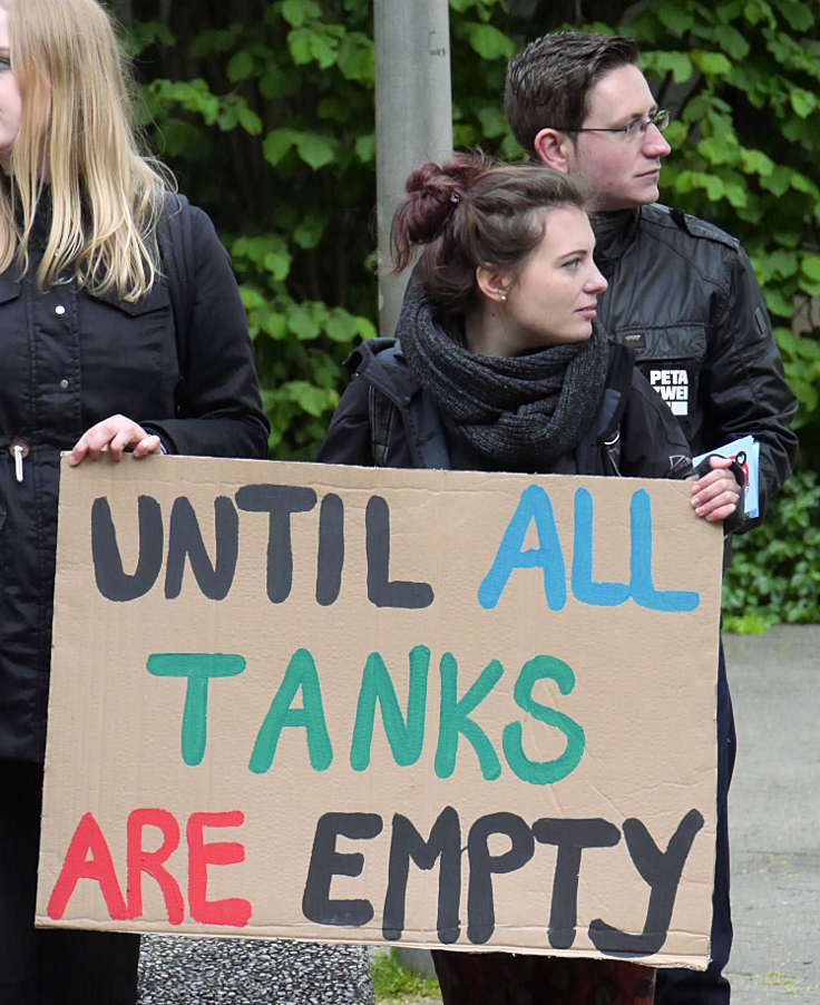 © www.mutbuergerdokus.de: Mahnwache gegen das Delfinarium