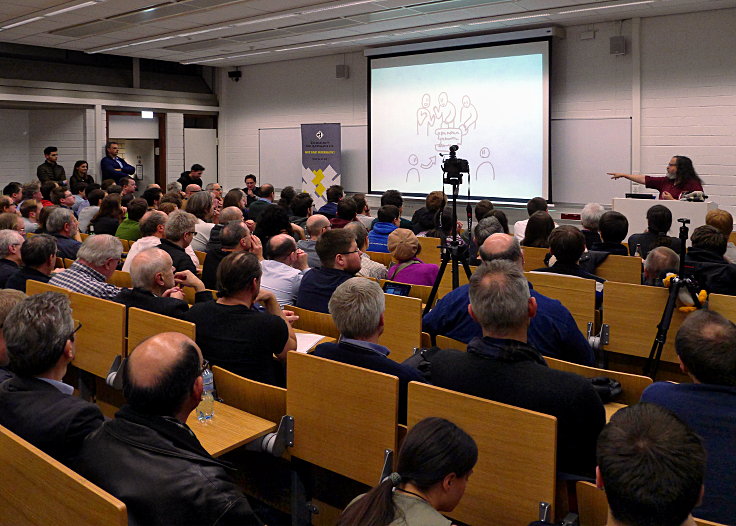 © www.mutbuergerdokus.de: Richard Stallman in Köln: 'Free Software, Your Freedom, Your Privacy'