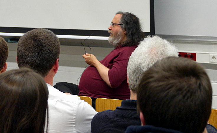 © www.mutbuergerdokus.de: Richard Stallman in Köln: 'Free Software, Your Freedom, Your Privacy'