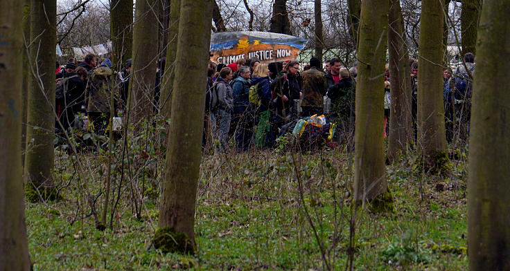 © www.mutbuergerdokus.de: Waldführung durch den Hambacher Forst