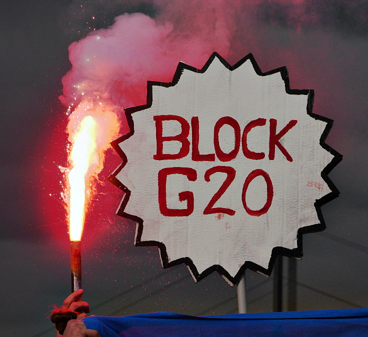 © www.mutbuergerdokus.de: Von Düsseldorf nach Hamburg: 'Block G20'