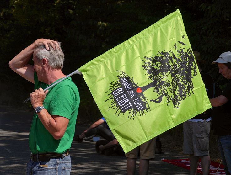 © www.mutbuergerdokus.de: 'Wald statt Kohle' - 51. Waldführung im Hambacher Forst