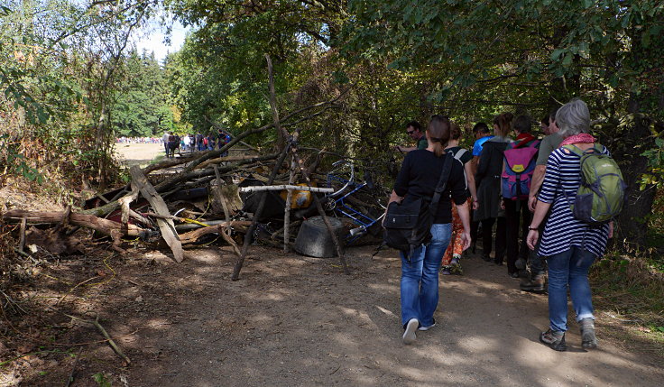 © www.mutbuergerdokus.de: Waldführung im Hambacher Forst