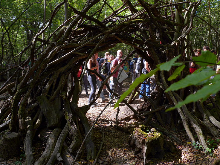 © www.mutbuergerdokus.de: Waldführung im Hambacher Forst