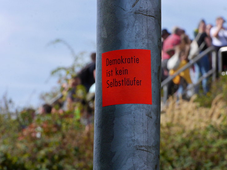 © www.mutbuergerdokus.de: Demonstration am Hambacher Forst