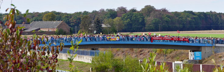 © www.mutbuergerdokus.de: Demonstration am Hambacher Forst