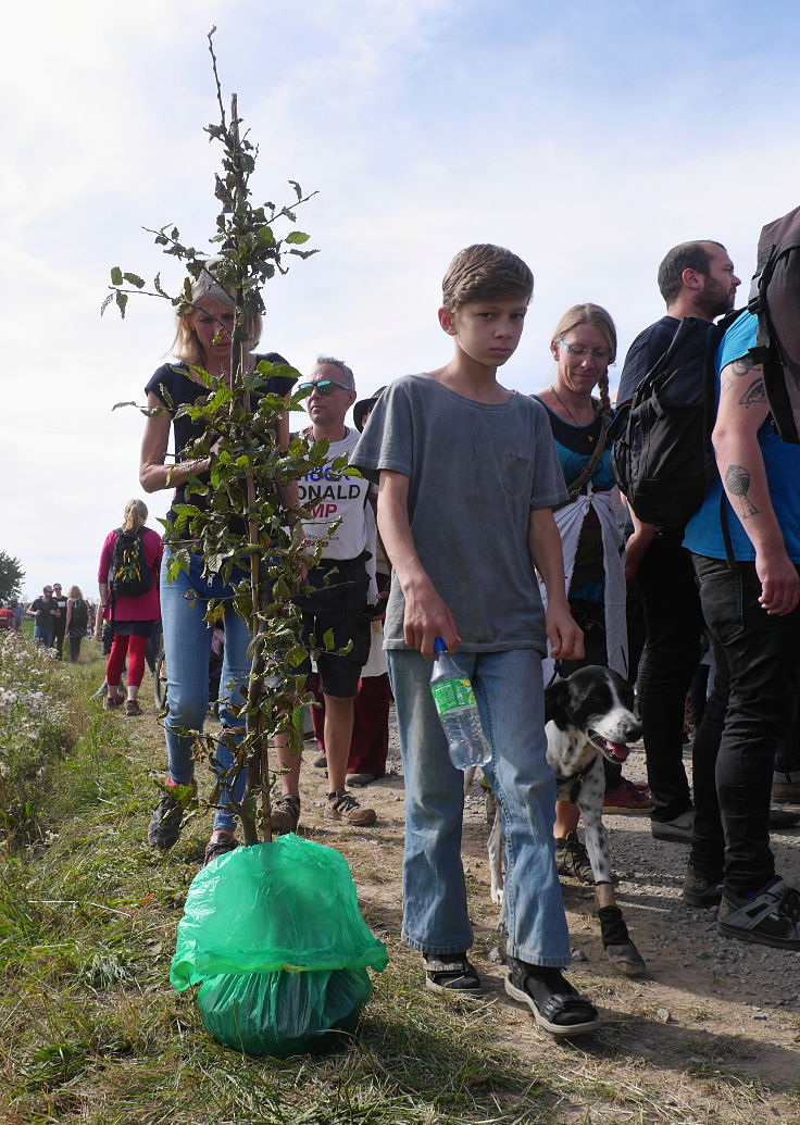 © www.mutbuergerdokus.de: Demonstration am Hambacher Forst