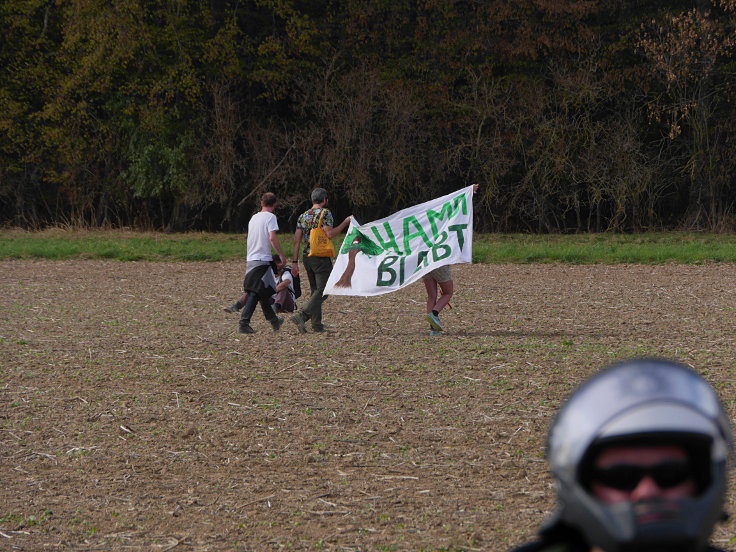 © www.mutbuergerdokus.de: Demonstration am Hambacher Forst