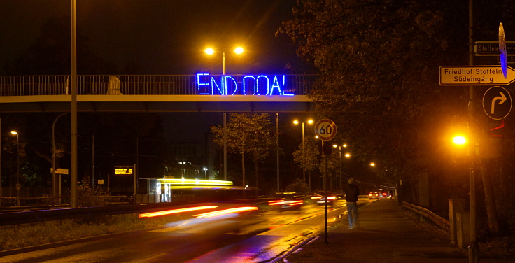 © www.mutbuergerdokus.de: Solidaritätsaktion: 'Love Hambi - End Coal'