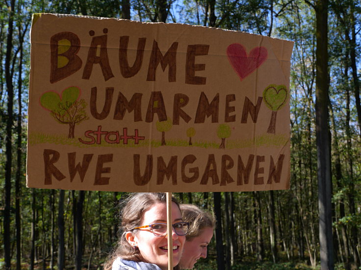 © www.mutbuergerdokus.de: Waldspaziergang durch den Hambacher Forst