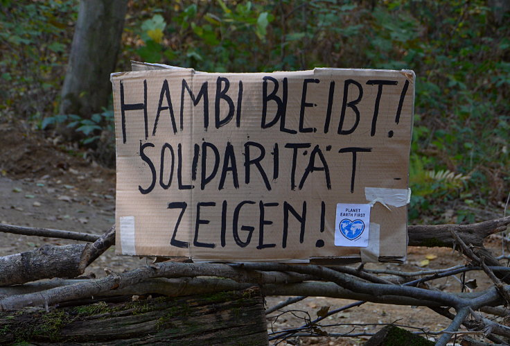 © www.mutbuergerdokus.de: Hambacher Forst: 'Der erlaubte Waldspaziergang'