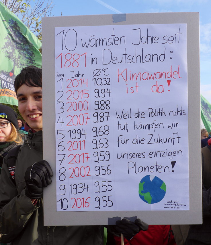 © www.mutbuergerdokus.de: 'Ende Gelände': Solidaritäts-Demonstration, Bagger- und Gleis-Besetzung