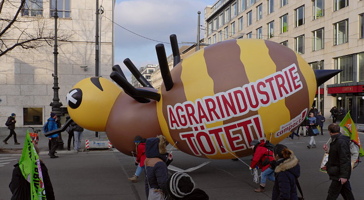 © www.mutbuergerdokus.de: Demonstration: 'Wir haben es satt!'