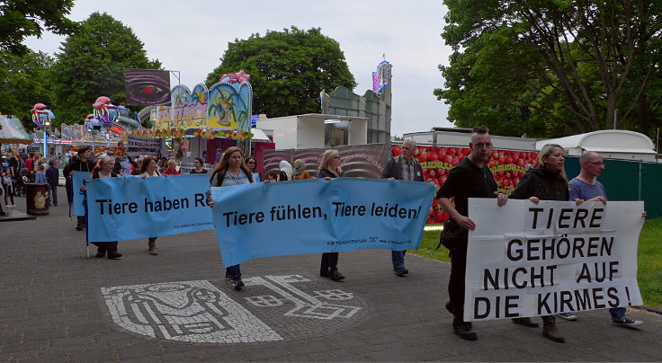 © www.mutbuergerdokus.de: Ponykarussell-Demonstration