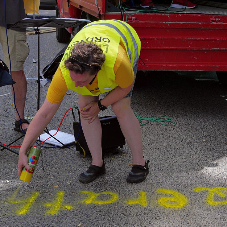 © www.mutbuergerdokus.de: 'RWE auf Abstand halten - Demo auf der L277'