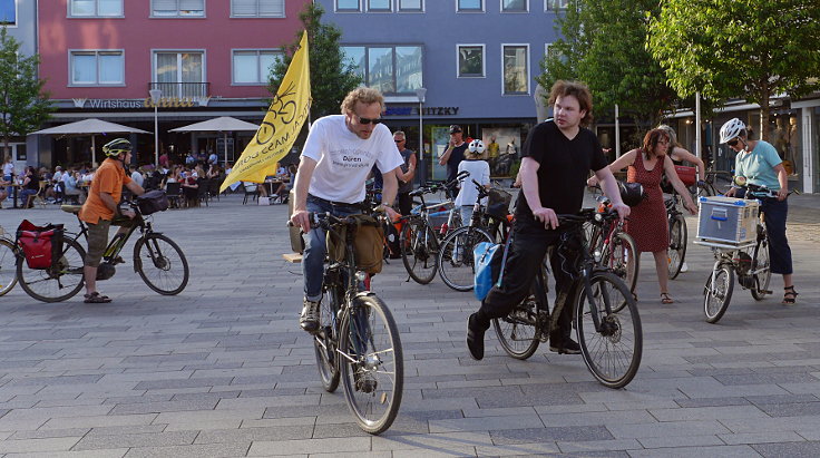 © www.mutbuergerdokus.de: 78. 'Critical Mass Düren'