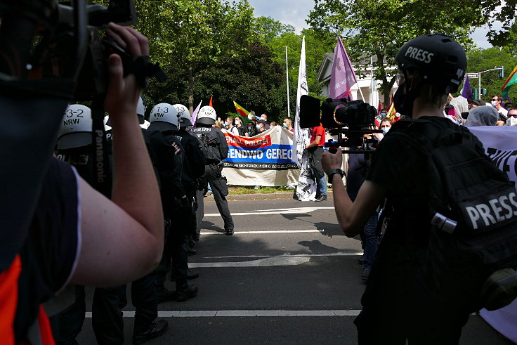 © www.mutbuergerdokus.de: Demonstration: 'Versammlungsgesetz NRW stoppen! Grundrechte erhalten'