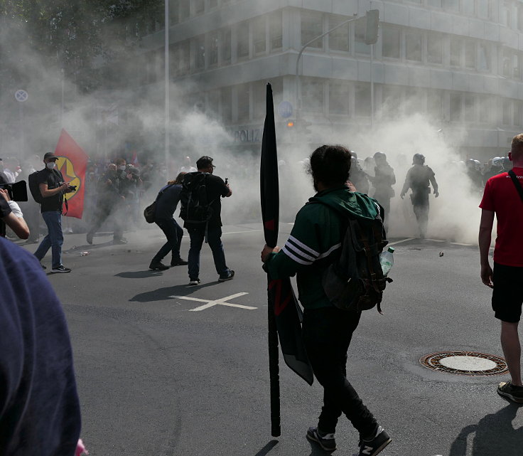 © www.mutbuergerdokus.de: Demonstration: 'Versammlungsgesetz NRW stoppen! Grundrechte erhalten'