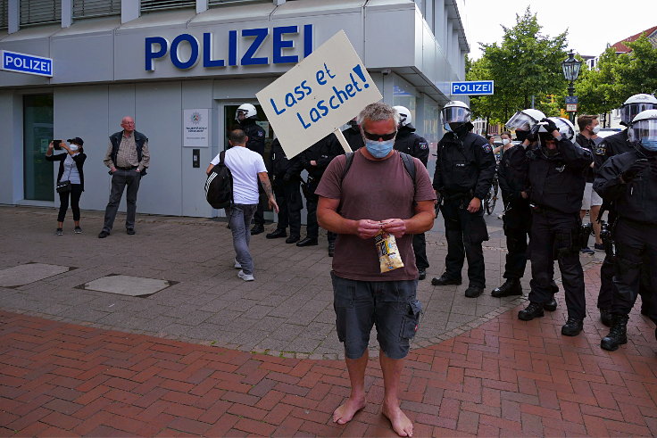 © www.mutbuergerdokus.de: Demonstration: 'Versammlungsgesetz NRW stoppen! Grundrechte erhalten'