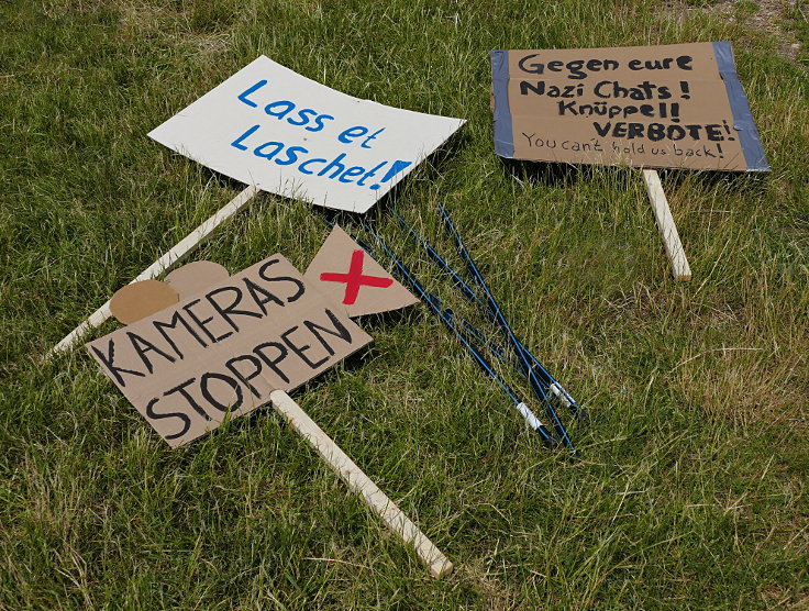 © www.mutbuergerdokus.de: Demonstration: 'Versammlungsgesetz NRW stoppen! Grundrechte erhalten'