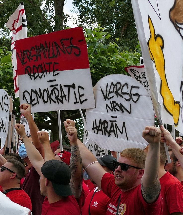 © www.mutbuergerdokus.de: Demonstration: 'Versammlungsgesetz NRW stoppen! Grundrechte erhalten'