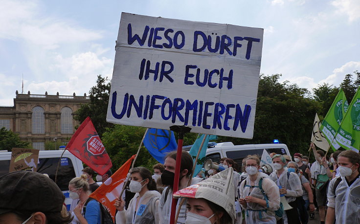 © www.mutbuergerdokus.de: Demonstration: 'Versammlungsgesetz NRW stoppen! Grundrechte erhalten'