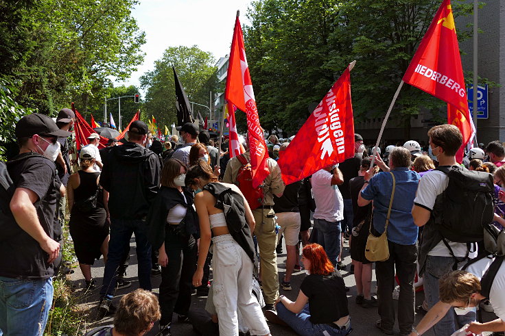 © www.mutbuergerdokus.de: Demonstration: 'Versammlungsgesetz NRW stoppen! Grundrechte erhalten'