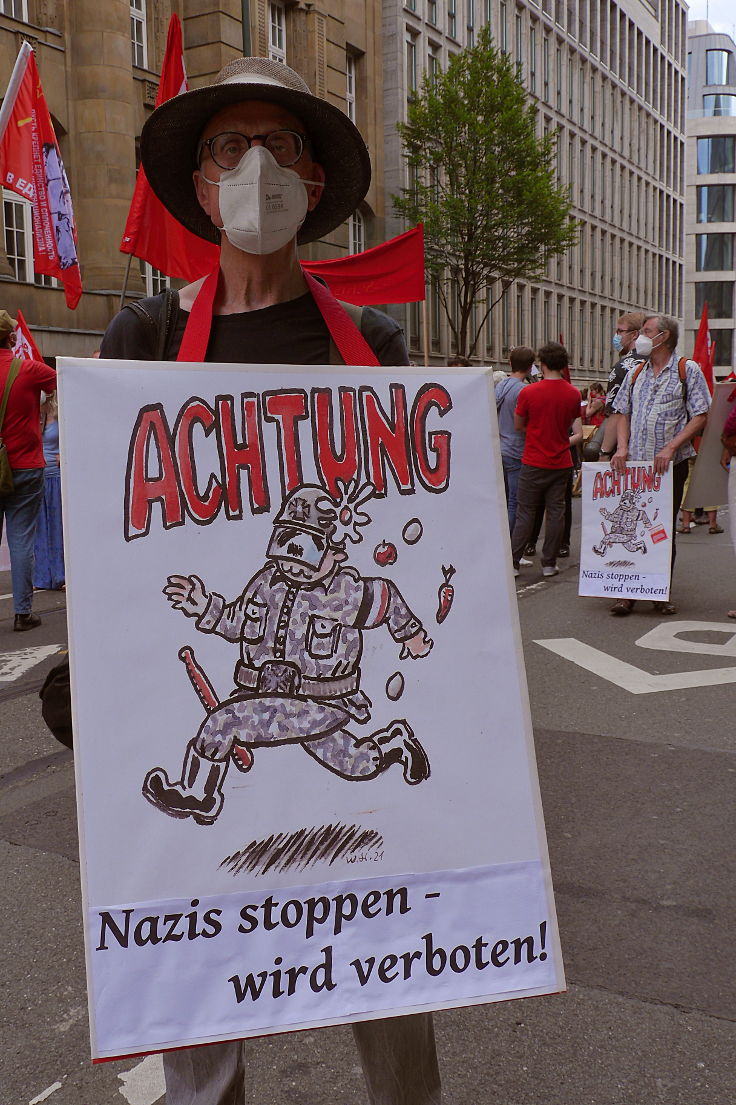 © www.mutbuergerdokus.de: Demonstration: 'Versammlungsgesetz NRW stoppen! Grundrechte erhalten'