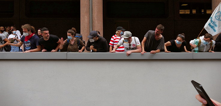 © www.mutbuergerdokus.de: Demonstration: 'Versammlungsgesetz NRW stoppen! Grundrechte erhalten'