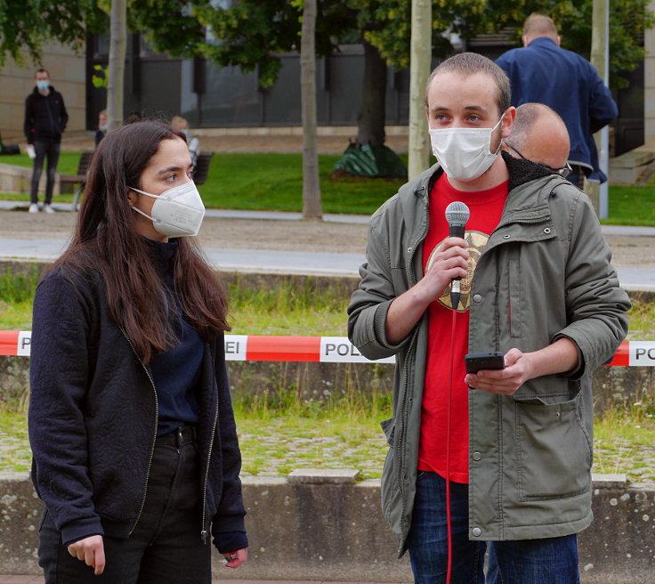 © www.mutbuergerdokus.de: Kundgebung vor dem Landtag NRW zum Versammlungsgesetz NRW