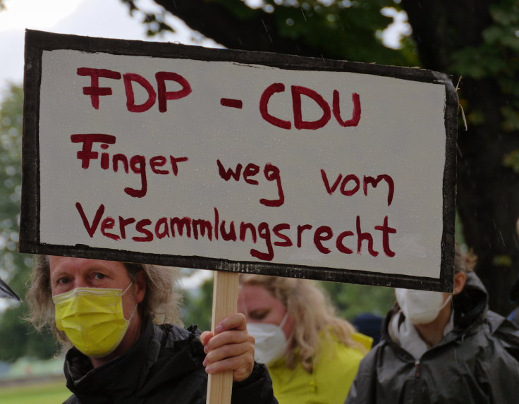 © www.mutbuergerdokus.de: 'Versammlungsgesetz NRW stoppen! Grundrechte erhalten! Jetzt erst recht!'