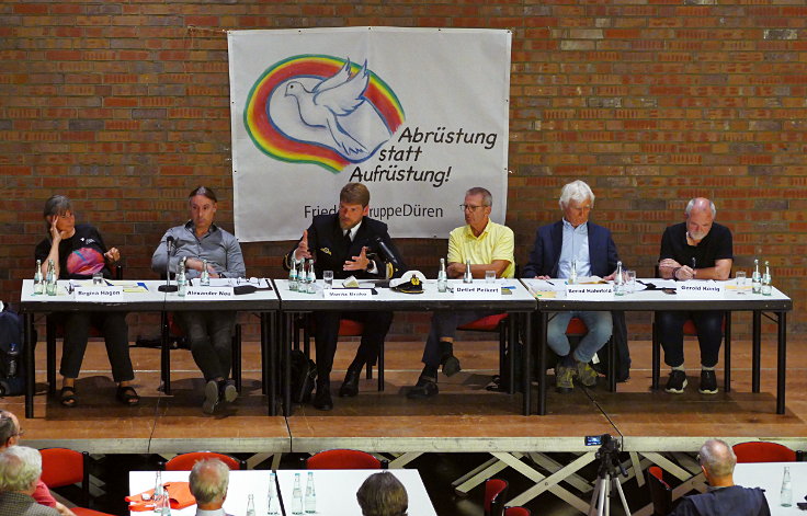© www.mutbuergerdokus.de: Diskussion: 'Nörvenich 2021: Atomkriegsmanöver verhindern!'