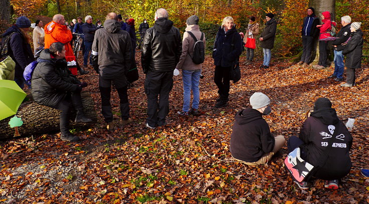 © www.mutbuergerdokus.de: Waldspaziergang: 'Osterholz Bleibt!'