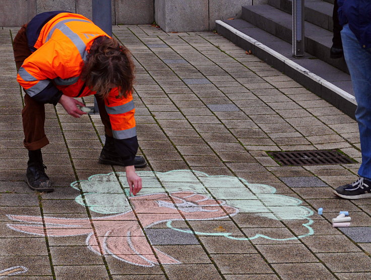 © www.mutbuergerdokus.de: Osterholz Bleibt! Mahnwache vor der Historischen Stadthalle