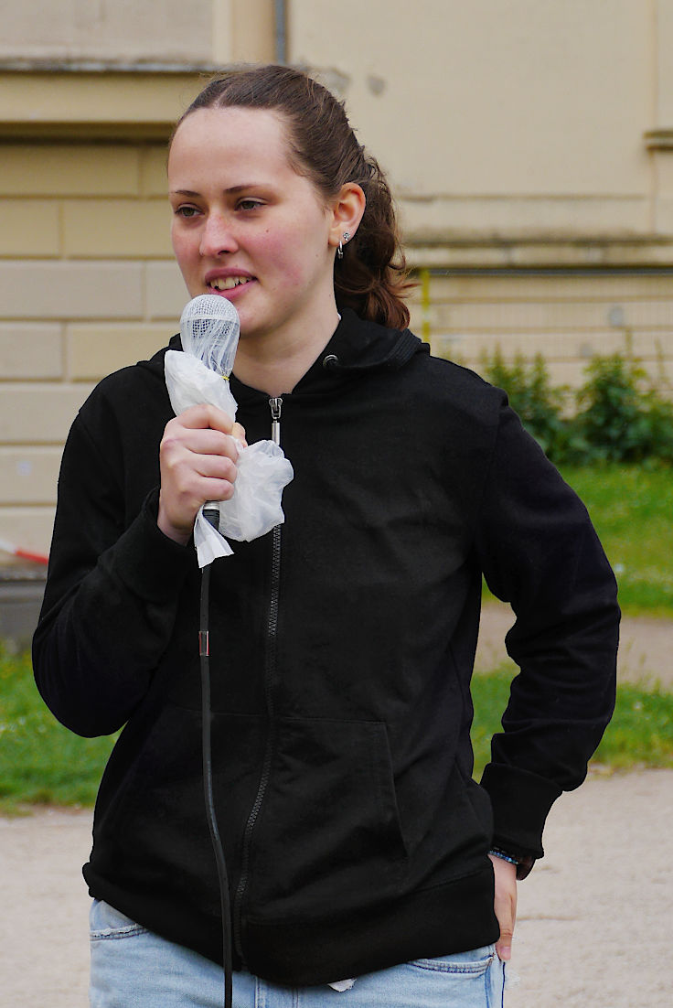 © www.mutbuergerdokus.de: Demonstration mit Fahrrad-Sternfahrt: 'Klimaschutz bewegt uns! Dich auch? Verkehrswende Jetzt!'