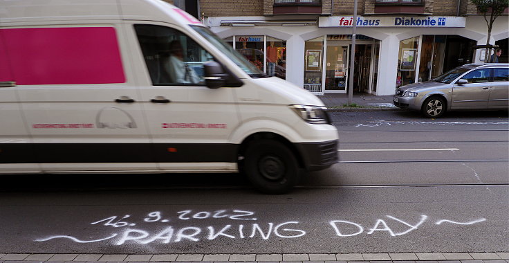 © www.mutbuergerdokus.de: 'Park(ing) Day Düsseldorf'