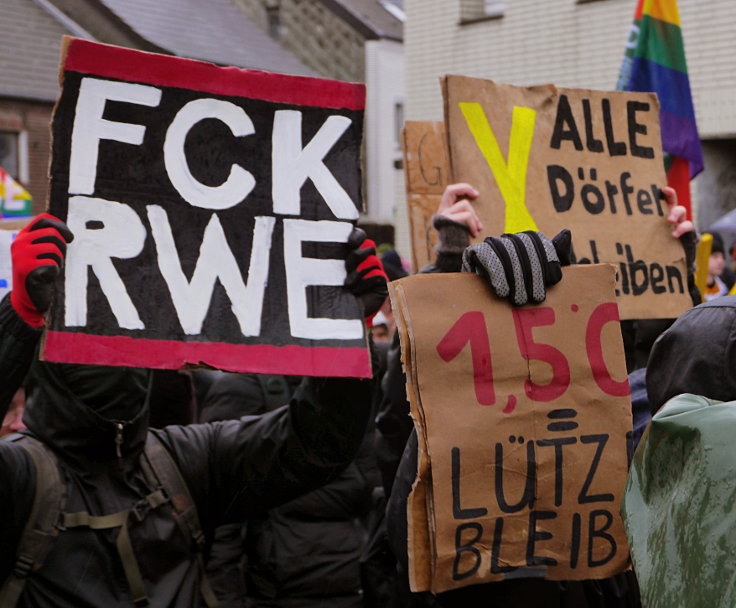 © www.mutbuergerdokus.de: Demonstration 'Auf nach Lützerath! Gegen die Räumung - für Kohleausstieg & Klimagerechtigkeit'