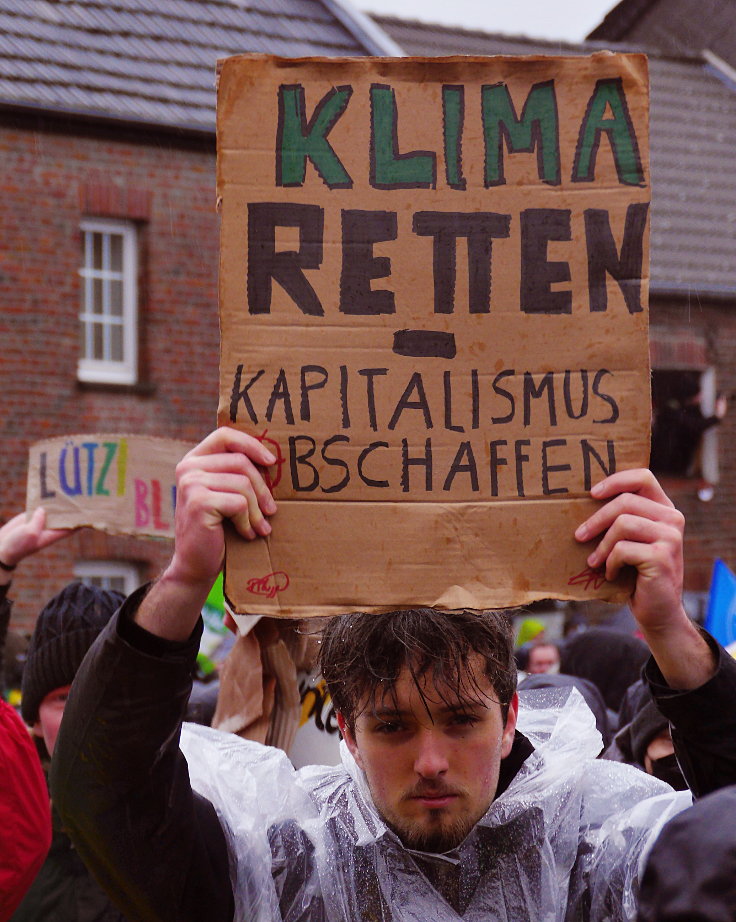 © www.mutbuergerdokus.de: Demonstration 'Auf nach Lützerath! Gegen die Räumung - für Kohleausstieg & Klimagerechtigkeit'