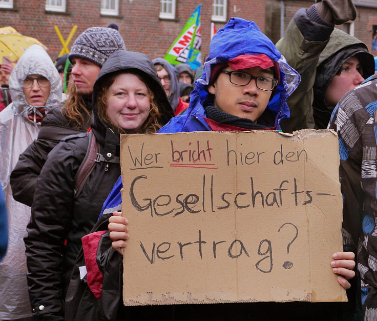 © www.mutbuergerdokus.de: Demonstration 'Auf nach Lützerath! Gegen die Räumung - für Kohleausstieg & Klimagerechtigkeit'