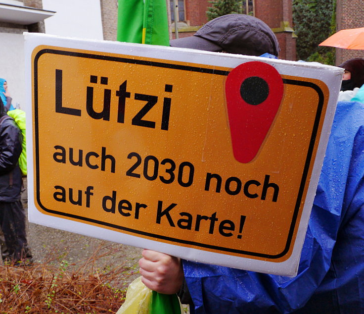© www.mutbuergerdokus.de: Demonstration 'Auf nach Lützerath! Gegen die Räumung - für Kohleausstieg & Klimagerechtigkeit'