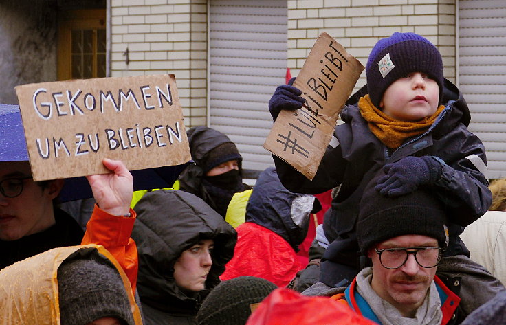 © www.mutbuergerdokus.de: Demonstration 'Auf nach Lützerath! Gegen die Räumung - für Kohleausstieg & Klimagerechtigkeit'