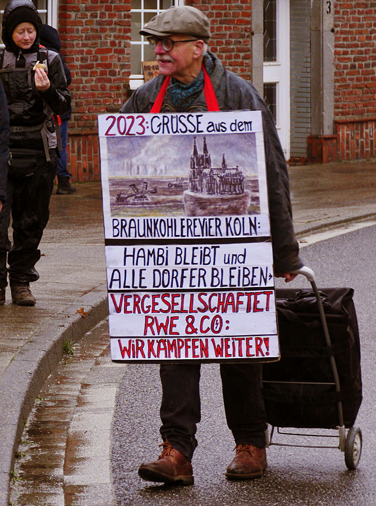 © www.mutbuergerdokus.de: Demonstration 'Auf nach Lützerath! Gegen die Räumung - für Kohleausstieg & Klimagerechtigkeit'