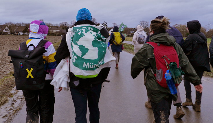 © www.mutbuergerdokus.de: Demonstration 'Auf nach Lützerath! Gegen die Räumung - für Kohleausstieg & Klimagerechtigkeit'