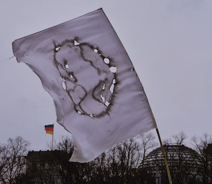 © www.mutbuergerdokus.de: Demonstration 'WIR HABEN ES SATT!'