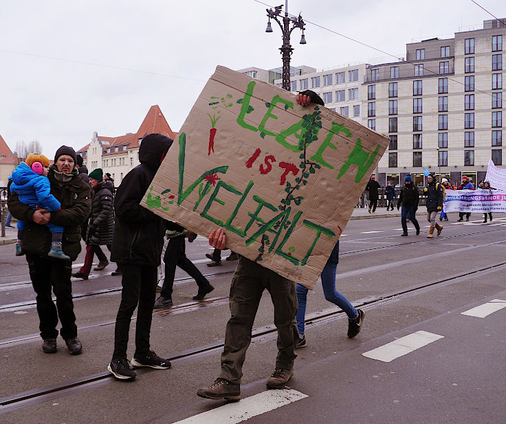 © www.mutbuergerdokus.de: Demonstration 'WIR HABEN ES SATT!'