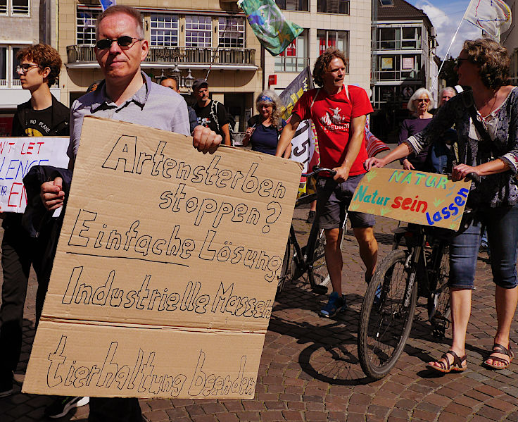 © www.mutbuergerdokus.de: Extinction Rebellion Bonn: Großdemonstration 'JETZT Notstand Artensterben ausrufen!'