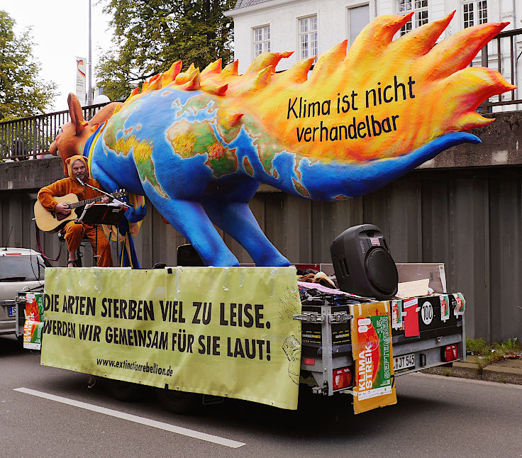 © www.mutbuergerdokus.de: Extinction Rebellion Bonn: Großdemonstration 'JETZT Notstand Artensterben ausrufen!'